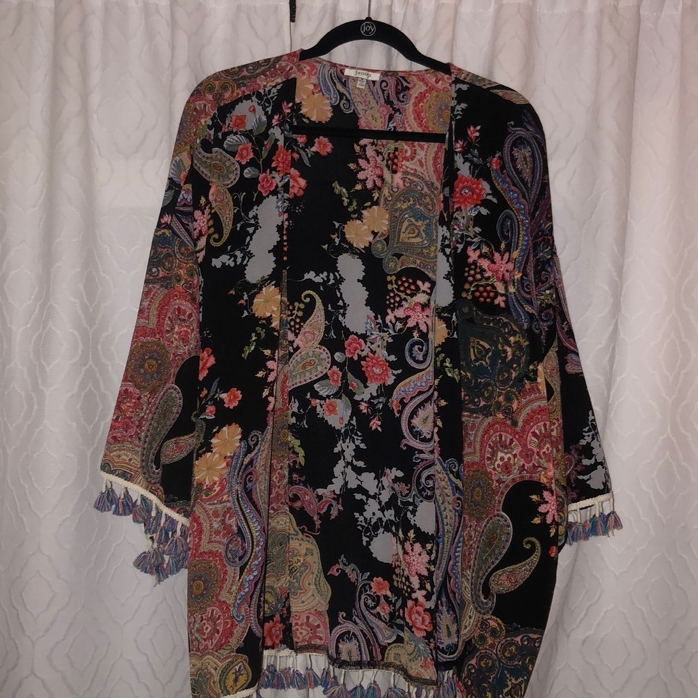Jodifl Floral Cardigan/Shaw - MEDIUM